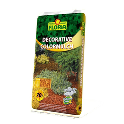 FLORIA Dekorativna kora Malč, 70 l, Žuta
