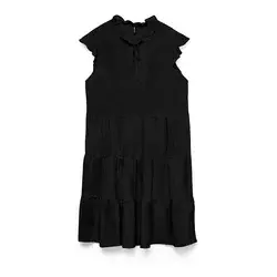 VERO MODA Obleka VMALBA  črna