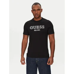 Guess Majica M5GI07 I3Z14 Črna Classic Fit