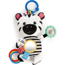 BABY EINSTEIN Aktivna igračka na C prstenu ZEN zebra 0m +