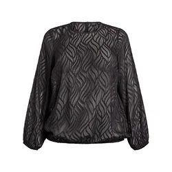 Zizzi Bluza Emie črna