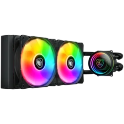 COUGAR AIO Liquid Cooling Poseidon Elite ARGB 240 Black - CGR-PSDELRGB-B-240