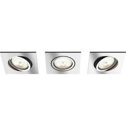 Philips  50393/11/P0 - KOMPLET 3x LED prigušiva svetiljka SHELLBARK LED/4,5W/230V