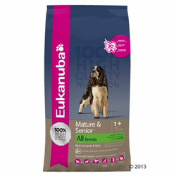 Eukanuba Mature Senior janjetina i riža - 12 kg