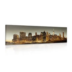 Slika centra New Yorka - 135x45