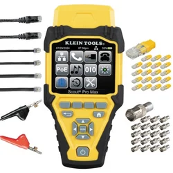 Klein tools Scout® Pro Max Tester mrežnih,tel&coax kablova do 610m,10Gbe ( vdv501-770 )