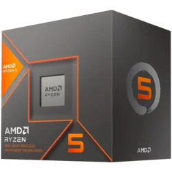 AMD CPU Desktop Ryzen 5 6C/12T 8400F (4.2GHz/4.7GHz,22MB,65W,AM5) box, with Wraith Stealth Cooler
