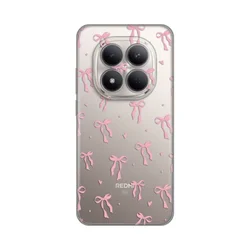 Maska za Xiaomi Redmi Note 15 Pro 5G, Cute Bow, Silikonska, Print Skin
