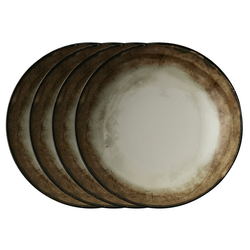 Lesnina SET KROŽNIKOV ZA PICO shade earth porcelan