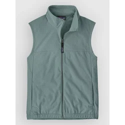 Patagonia Textured Fleece Vest blue sage