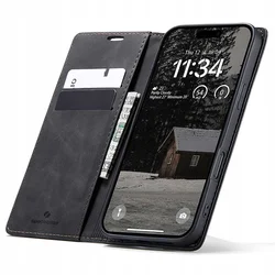 shumee Denarnica Spacecase za iPhone 17 Air črne barve