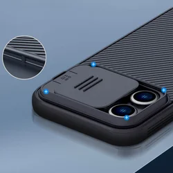 NILLKIN Maska za telefon CamShield Pro za iPhone 15 Pro crna