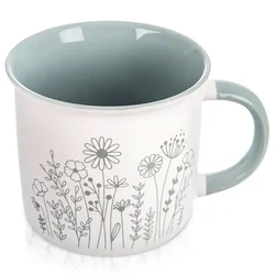 Northix Porcelanasta skodelica 400 ml