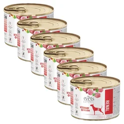 4Vets Natural Veterinary Exclusive RENAL 6 x 185 g