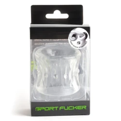 Sport Fucker Deep Stack Ring Clear