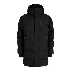 JACK & JONES Zimski plašč JCOTRACE ALPHA črna