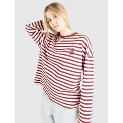 Rip Curl S-Series Oversized Long Sleeve T-Shirt dark plum
