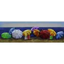 SLIKA NA METALNOJ POVRŠINI   90/30 cm