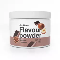GymBeam Flavour powder 250 g cookies & cream s čoko čipsom