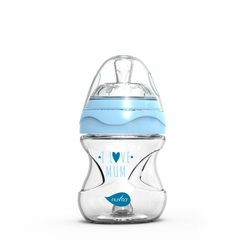Nuvita Glass bottle Blue steklenička za dojenčke 140 ml
