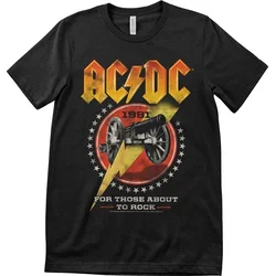 AC/DC Majica 1985 For those About To Rock Unisex Black 2XL