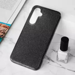 Maska Crystal Dust za Samsung S23 FE / S711U crna.