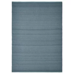 TIDTABELL Tepih, ravno tkani, sivo-plava, 170x240 cm