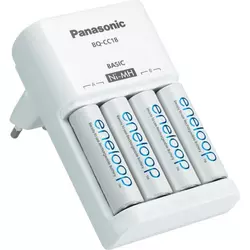 PANASONIC BQ-CC18 Punjae + 4 AA Eneloop punjive baterije