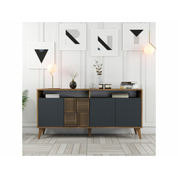 Hanah Home Konzolna komoda Milan 160 - orah, antracit