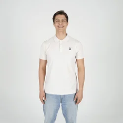 La Terra Muška polo majica Lusso, Bela