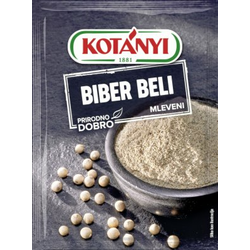 BIBER MLEVENI BELI KOTANYI 20G