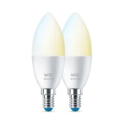 Komplet 2x prigušiva LED sijalica C37 E14/4,9W/230V 2700-6500K CRI 90 Wi-Fi - WiZ