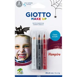 GIOTTO Make Up Set za barvanje obraza Vampire 3 × 5 ml 3 kos