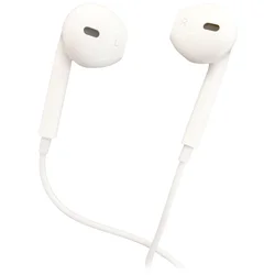 MEANIT Slušalice SLUNI4, stereo 3.5mm, univerzalne, Bele
