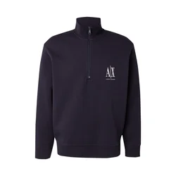 ARMANI EXCHANGE Majica marine/bela