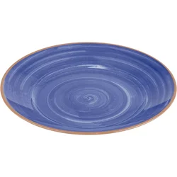 Globok krožnik APS La Vida, moder, premer 32 cm