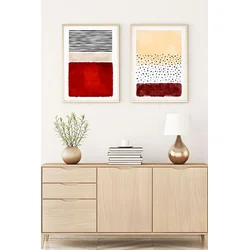 Wallity Uramljena slika Huhu56, 35x50 cm , 2 dela