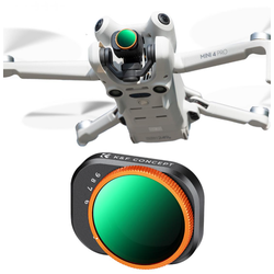 K&F CONCEPT Variable ND Filter ND32-512 (5-9 Stops) Limited VND Filter Compatible with DJI Mini 4 Pro