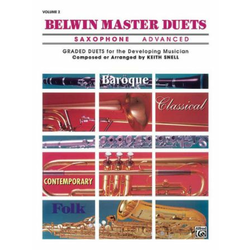 BELWIN MASTER DUETS SAXOPHONE ADVANCED VOL.2