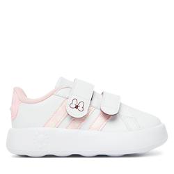 Adidas Patike za devojčice Grand Court Minnie CF I, JR8130, Belo-roze