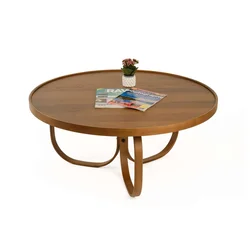 Hanah Home Klub sto Jupiter, 100x46 cm, Braon