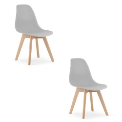 Brandless Stol KITO - siv x 2, (22030611)