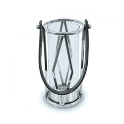 Lanterna FRAGIL 26 cm hrom/crna