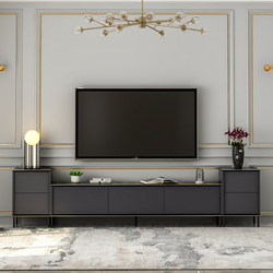 Hanah home TV Komoda Imaj Antracit