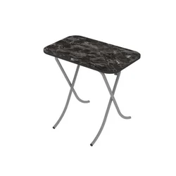 ALESTA Sto sklopiv 50x80 crni mermer