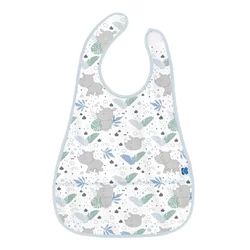 KikkaBoo Portikla sa odeljkom za mrvice Savanna Pattern Blue (KKB31040)