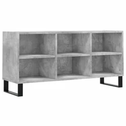 TV ormarić siva boja betona 103,5x30x50 cm konstruirano drvo