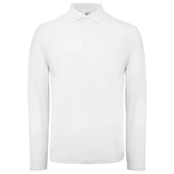 MAJICA DUGI RUKAVI POLO B&C ID.001 LSL 180G BIJELA L