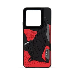 Futrola 3D Protect za Xiaomi Mi 14T DZ2/6, Crno-crvena