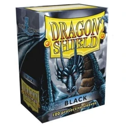 Dragon Shield Classic Black Sleeves 100ct